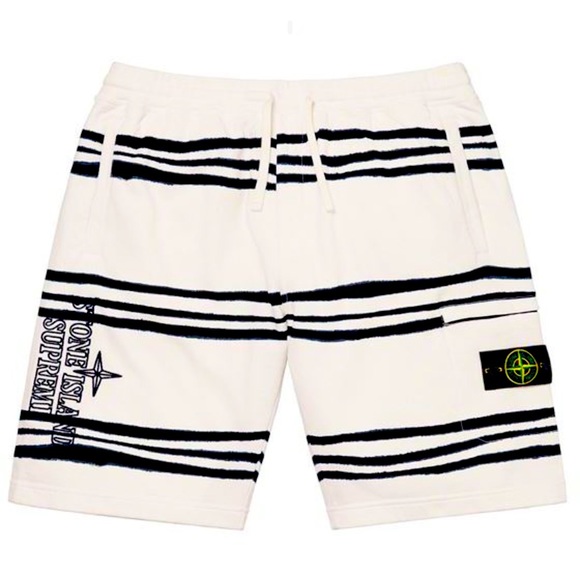 stone island supreme shorts